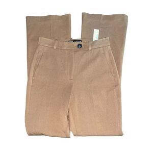 Zara Tan Boot Cut Pants